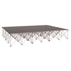 Intellistage 96 sq ft Portable Stage System
