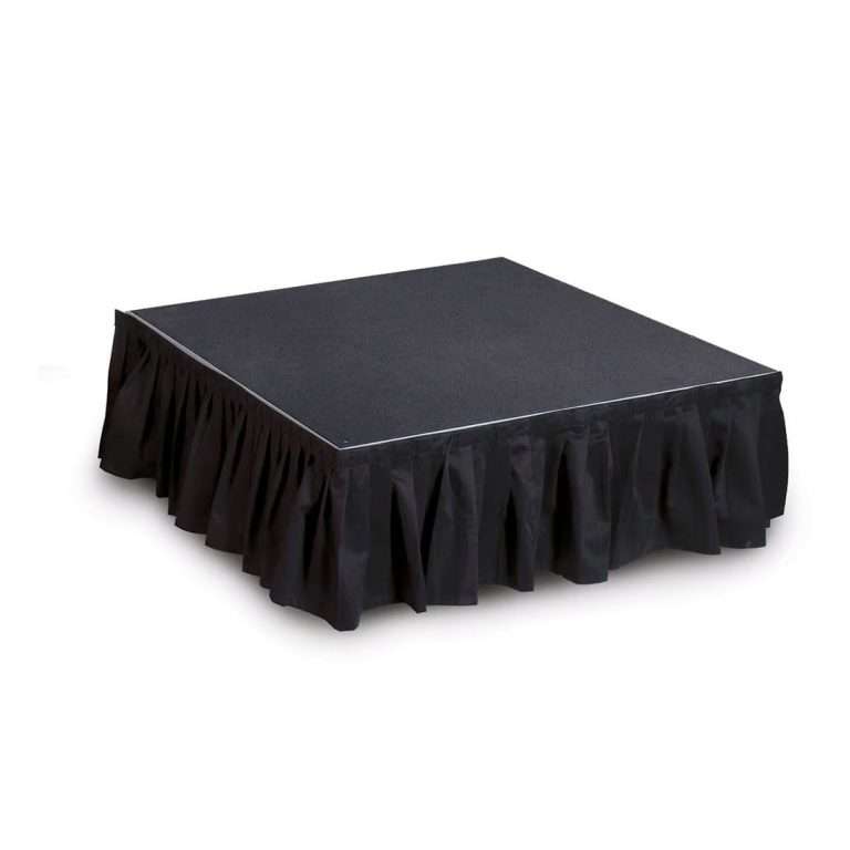 Intellistage Black Stage Skirt