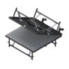 Staging 101 4x8 Mobile Folding Stage Adjustable Height 8  24  Carpet F3