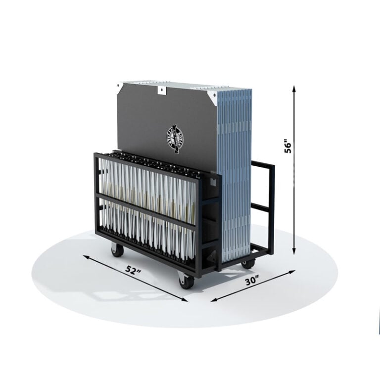 IntelliStage ISCART Stage Platform & Riser Storage Trolley