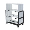 All Terrain Transportation Side Panel Guard Rail Cart FT3