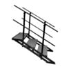 Staging 101 Wide Stairs with Handrail (16"-32" Height)