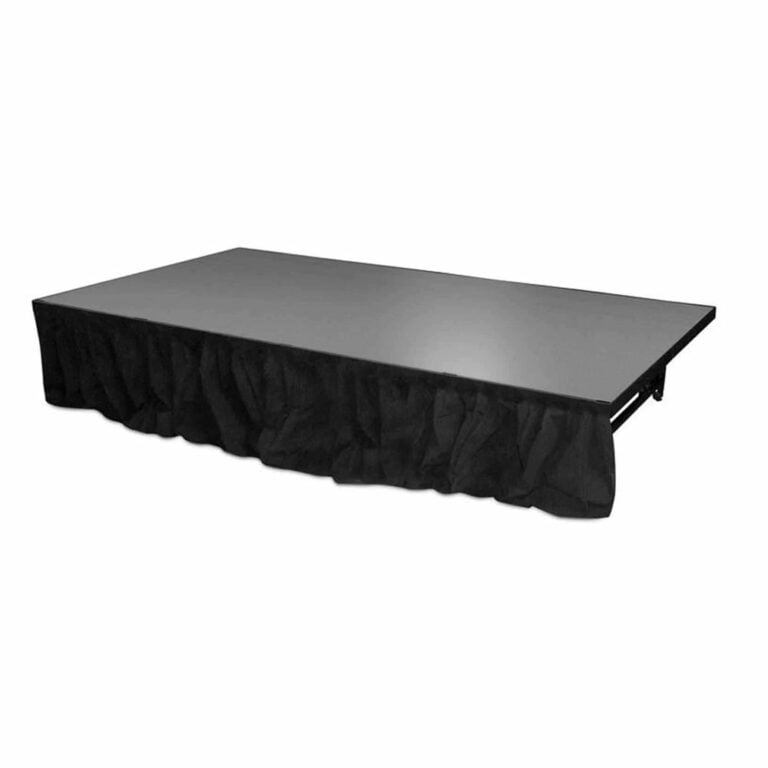 Staging 101 Black Stage Skirt w Clips