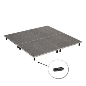 IntelliStage 36SQ FT Drum Riser System (6'x6')2