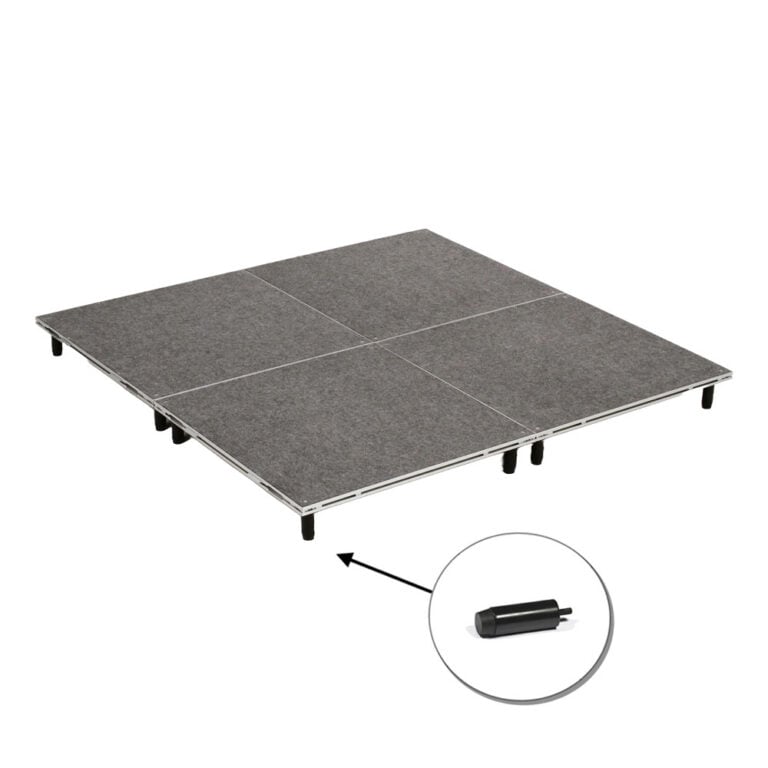 IntelliStage 36SQ FT Drum Riser System (6'x6')2